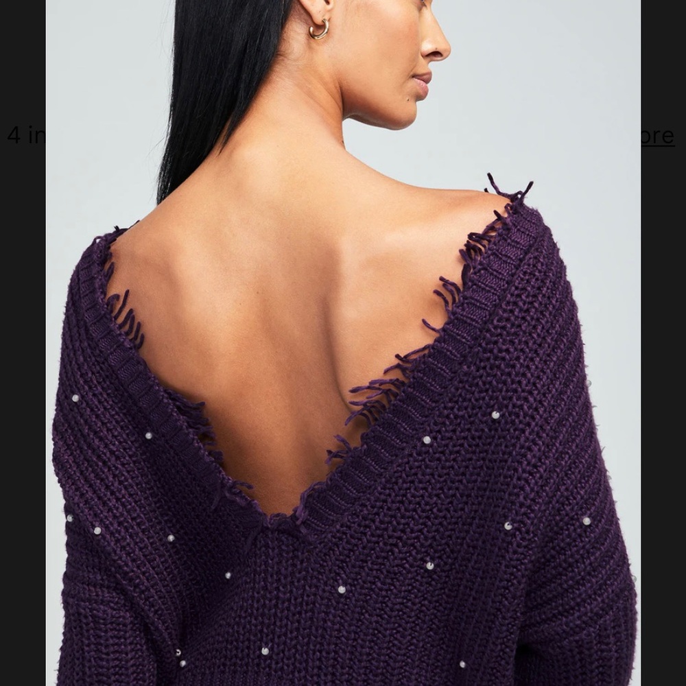 String Of Pearls Palmetto Sweater